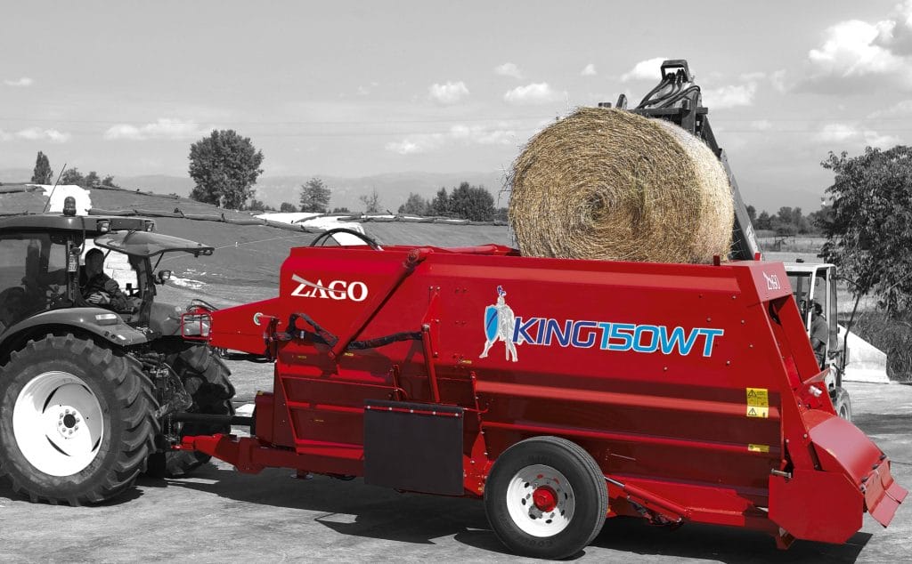 Unifeed horizontal arrastrado King WT (Zago) Gibanel